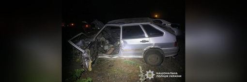 На Полтавщині легковик злетів з дороги та перекинувся: є загиблий