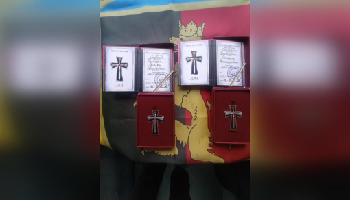 Дружинам двох полеглих бійців із Полтавщини передали ордени "Хрест Героя"