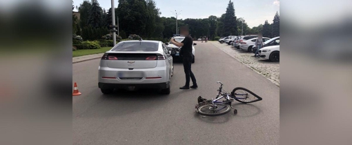 У Кременчуці 34-річний водій зіткнувся з 53-річним велосипедистом