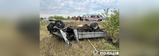 У Полтавській області зіткнулися дві вантажівки: є поранений