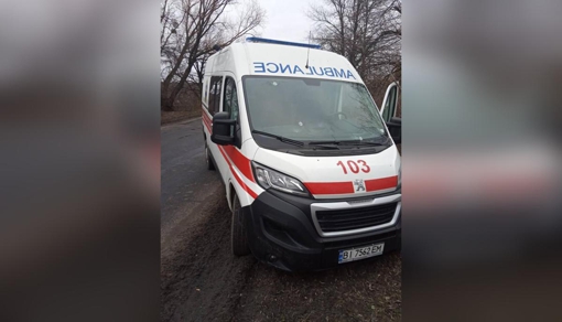 На Полтавщині обстріляли карету швидкої допомоги: дві особи зазнали поранень