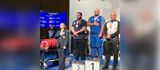 Полтавці стали призерами чемпіонату Європи з пауерліфтингу