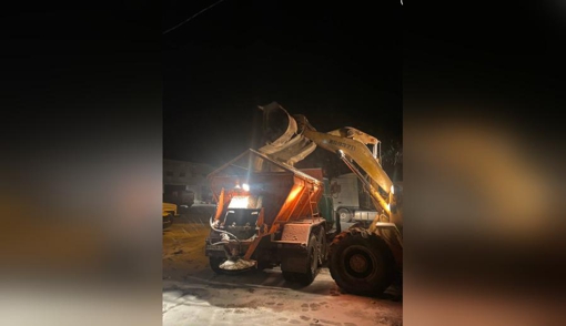 Снігопад на Полтавщині: понад 20 машин чистять дороги та оброблять від ожеледі