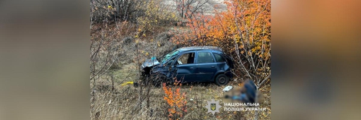 На Полтавщині в ДТП загинув водій легковика, а троє його пасажирів поранені