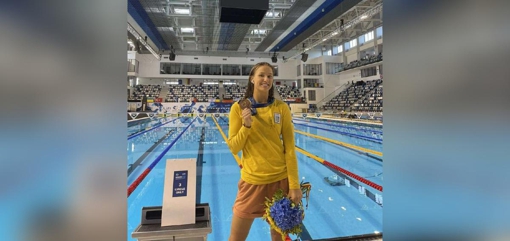 Спортсменка з Полтавщини стала призеркою на чемпіонаті Європи з плавання