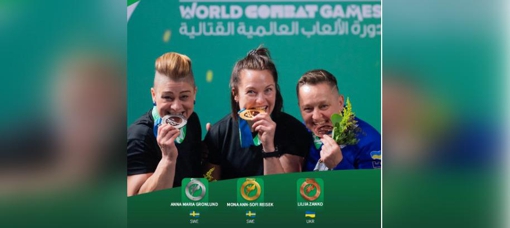 Захисниця й спортсменка з Полтавщини здобула "бронзу" на Всесвітніх іграх єдиноборств