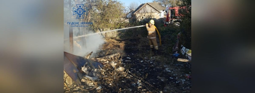 На Полтавщині внаслідок пожежі згоріло сім тонн сіна