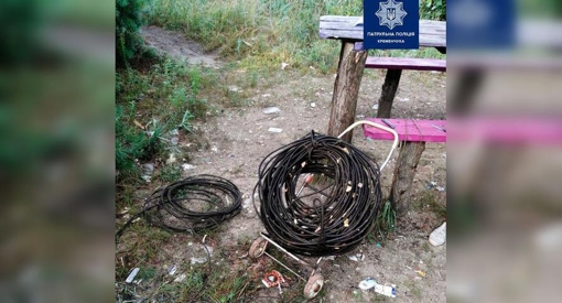 У Полтавській області затримали осіб, які ймовірно викрали кабелі