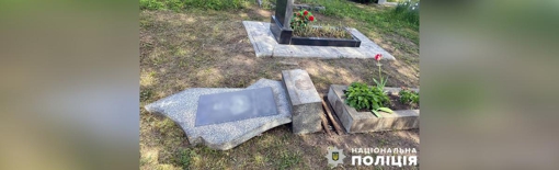 У Полтавській області неповнолітні дівчата пошкодили 16 могил