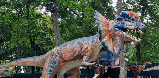 У Полтаві запрацював парк динозаврів. ФОТО