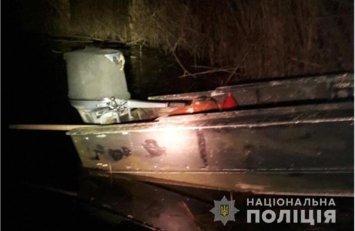 На Полтавщині затримали рибалок, які під час втечі поранили поліціянта