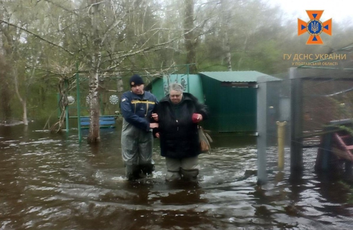 У Кременчуцькому районі через водопілля евакуювали місцевих жителів. ФОТО