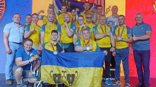 Спортсмени з Полтавщини завоювали 45 медалей на чемпіонаті Європи з армреслінгу й параармреслінгу