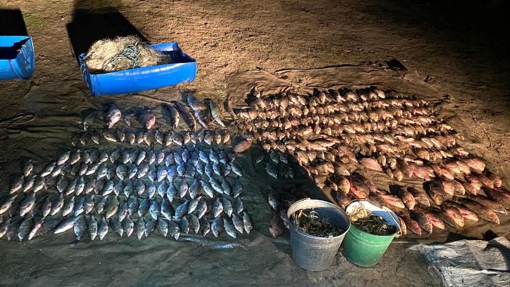 На Полтавщині чоловік виловив 82 кг риби, та завдав збитків державі на 1 мільйон гривень