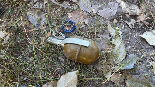 У Кременчуці на вулиці знайшли гранату