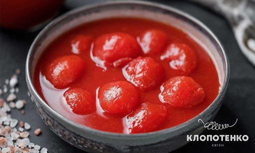 Незвичайна та економна консервація: томати пелаті у власному соку