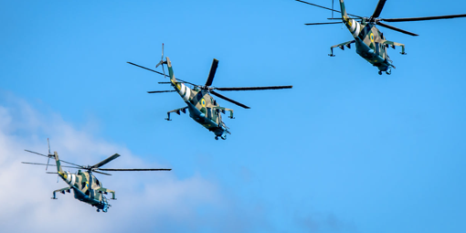 У Полтаві, під час святкувань, над містом пролетять військові вертольоти