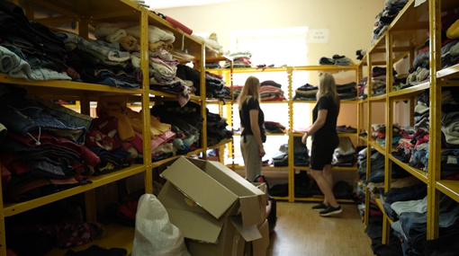 У Полтаві переселенці можуть безплатно отримати одяг та побутові речі