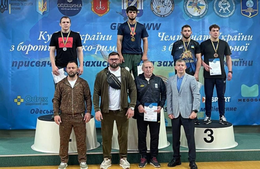 Полтавці стали призерами чемпіонату України з вільної боротьби