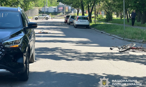 У Кременчуці в лікарні помер велосипедист, поранений у ДТП