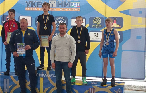 Борці з Полтавщини стали призерами чемпіонату України