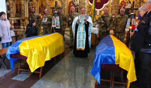 У Полтаві попрощалися із воїнами Сергієм Поляковим та Андрієм Кійком
