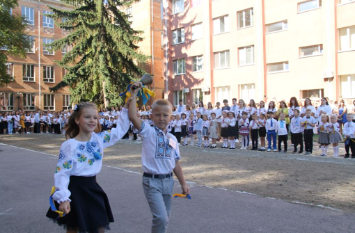 У Полтавській громаді для 3400 першокласників пролунав перший дзвоник